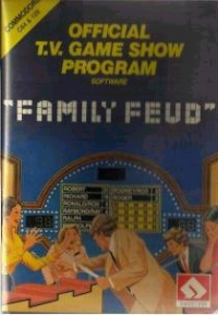 Family Feud Commodore 64 US box art